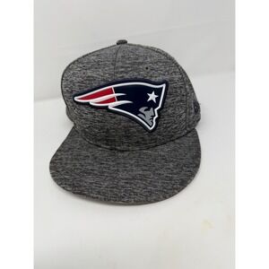 New Era Patriots Hat Heather Gray Adjustable‎ Baseball Cap NFL Football
